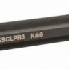 Indexable Boring Bar: A12SCLPR3, 23.62 mm Min Bore, Right Hand, 19.05 mm Shank Dia, -5.000 deg Lead Angle, Steel