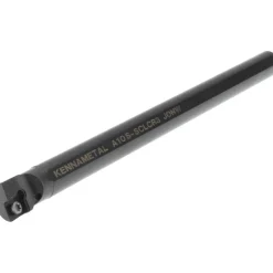 Indexable Boring Bar: A10SSCLCR3, 19.56 mm Min Bore, Right Hand, 15.88 mm Shank Dia, -5.000 deg Lead Angle, Steel