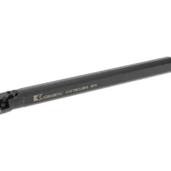 Indexable Boring Bar: A16TMCLNR4, 30.48 mm Min Bore, Right Hand, 25.40 mm Shank Dia, -5.000 deg Lead Angle, Steel