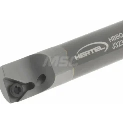 Indexable Boring Bar: HBBQ-C500R5-8.0-563, 0.5630" Min Bore, Right Hand, Solid Carbide