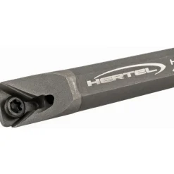 Indexable Boring Bar: HBBQ-C375R5-6.0-438, 0.4380" Min Bore, Right Hand, Solid Carbide