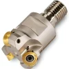 Indexable Copy End Mill: 0.78 to 1-1/4" Cut Dia, 0.2362" Max Depth of Cut, Through Coolant