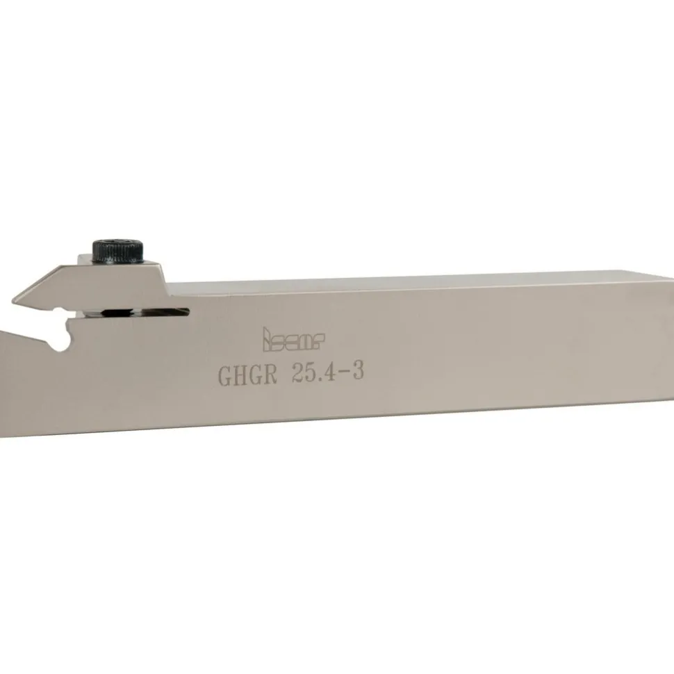 Indexable Cutoff Toolholder: 0.79" Max Depth of Cut, 1.58" Max Workpiece Dia, 0.118" Min Insert Width, Right Hand