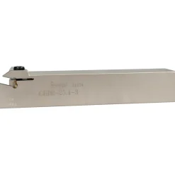Indexable Cutoff Toolholder: 0.36" Max Depth of Cut, 0.11" Min Insert Width, Right Hand