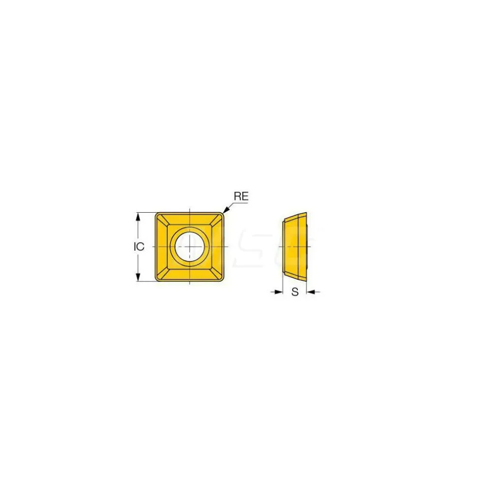 Indexable Drill Insert: SOMT09T306DT IC808, Carbide