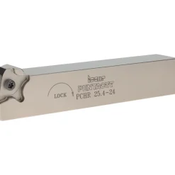Indexable Grooving-Cutoff Toolholder: PCHR 25.4-24, 0.0197 to 1/8