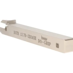 Indexable Grooving-Cutoff Toolholder: DGTR12.7B-2D24SH, 0.075 to 0.098" Groove Width, Right Hand