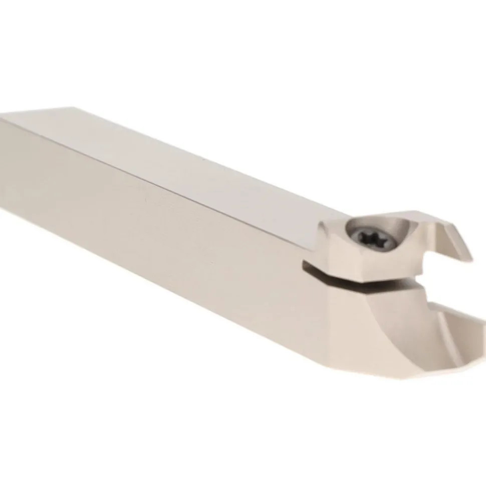 Indexable Grooving-Cutoff Toolholder: DGTR12.7B-2D24SH, 0.075 to 0.098" Groove Width, Right Hand