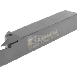 Indexable Grooving-Cutoff Toolholder: A4SMR160217, 0.079" Min Groove Width, 17 mm Max Depth of Cut, Right Hand