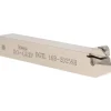 Indexable Grooving-Cutoff Toolholder: DGTL 16B-2D25SH, 1.9 to 2.5 mm Groove Width, 12.7 mm Max Depth of Cut, Left Hand