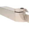 Indexable Grooving-Cutoff Toolholder: DGTR 25.4B-3D40, 0.118 to 1/8" Groove Width, 0.787" Max Depth of Cut, Right Hand