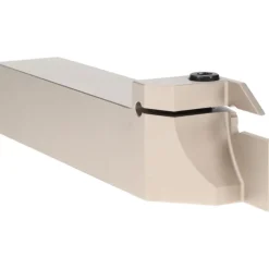 Indexable Grooving-Cutoff Toolholder: DGTR 25.4B-3D40, 0.118 to 1/8" Groove Width, 0.787" Max Depth of Cut, Right Hand