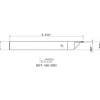 Indexable Grooving-Cutoff Toolholder: DGTR 16B-2D32, 1.9 to 2.5 mm Groove Width, 16 mm Max Depth of Cut, Right Hand