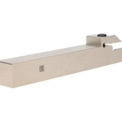 Indexable Grooving-Cutoff Toolholder: DGTL 19B-3D40, 0.118 to 1/8" Groove Width, 0.787" Max Depth of Cut, Left Hand