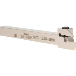 Indexable Grooving-Cutoff Toolholder: DGTL 12.7B-2D30, 0.075 to 0.098