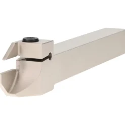 Indexable Grooving-Cutoff Toolholder: DGTL 16B-3D35, 3 to 3.18 mm Groove Width, 16 mm Max Depth of Cut, Left Hand