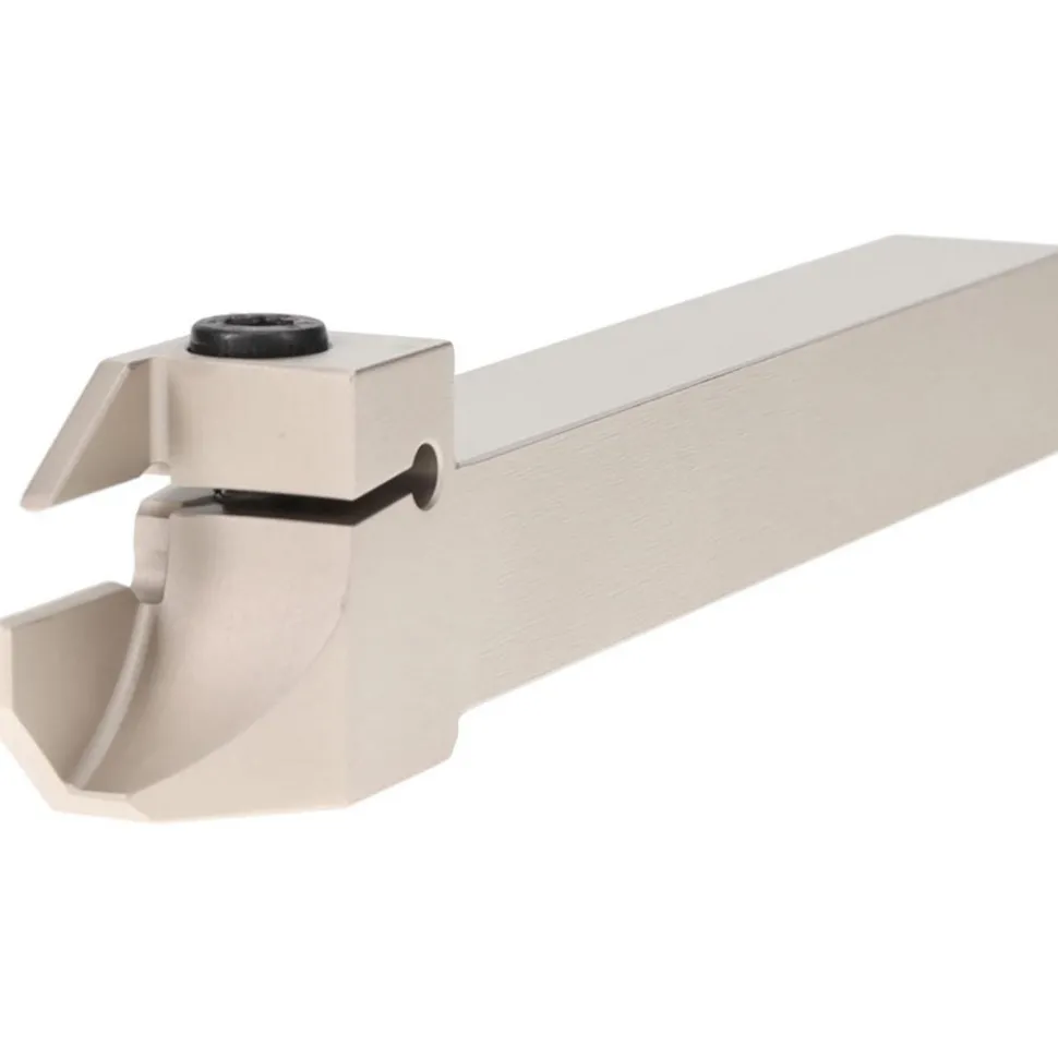 Indexable Grooving-Cutoff Toolholder: DGTL 16B-3D35, 3 to 3.18 mm Groove Width, 16 mm Max Depth of Cut, Left Hand