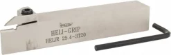 Indexable Grooving Toolholder: HELIR 25.4-3T20, External, Right Hand, 1.76" Max Workpiece Dia