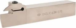 Indexable Grooving Toolholder: GNDLR163M 075, External, Right Hand