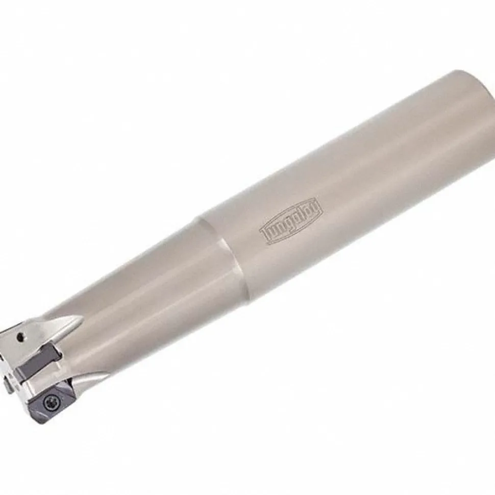 Indexable High-Feed End Mill: EXN03R100U0100-05, 1" Cut Dia