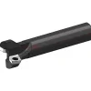 Indexable High-Feed End Mill: 1-1/4X3/4X3/8X1-1/4", Cylindrical Shank