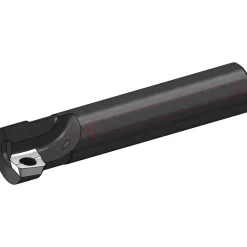 Indexable High-Feed End Mill: 1X3/4X3/8X1", Cylindrical Shank