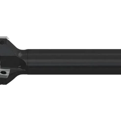 Indexable High-Feed End Mill: 2X1X3/8X2", Cylindrical Shank