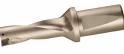 Indexable Insert Drill: WDX0875D3S100, 7/8" Max Dia, 3xD, 1" Shank Dia