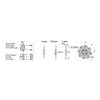 Indexable Slotting Cutter: 0.1180" Cutting Width, 3.9400" Cutter Dia, Arbor Connection, 1.0400" Depth of Cut, 1.0000" Hole Dia, 1.0000" Shank Dia, Right Hand