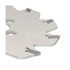 Indexable Slotting Cutter: 0.0940" Cutting Width, 3.1500" Cutter Dia, Arbor Connection, 0.6300" Depth of Cut, 1.0000" Hole Dia, 1.0000" Shank Dia