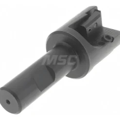 Indexable Square-Shoulder End Mill: EM-150-34 1-1/2X3/4, 1-1/2" Cut Dia, 0.65" Max Depth of Cut, 3/4" Dia Weldon Flat Shank