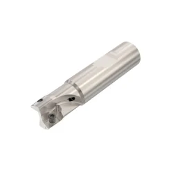 Indexable Square-Shoulder End Mill: R217.69-00.75-3-12-2AN, 3/4" Cut Dia, 0.433" Max Depth of Cut, 3/4" Dia Weldon Flat Shank
