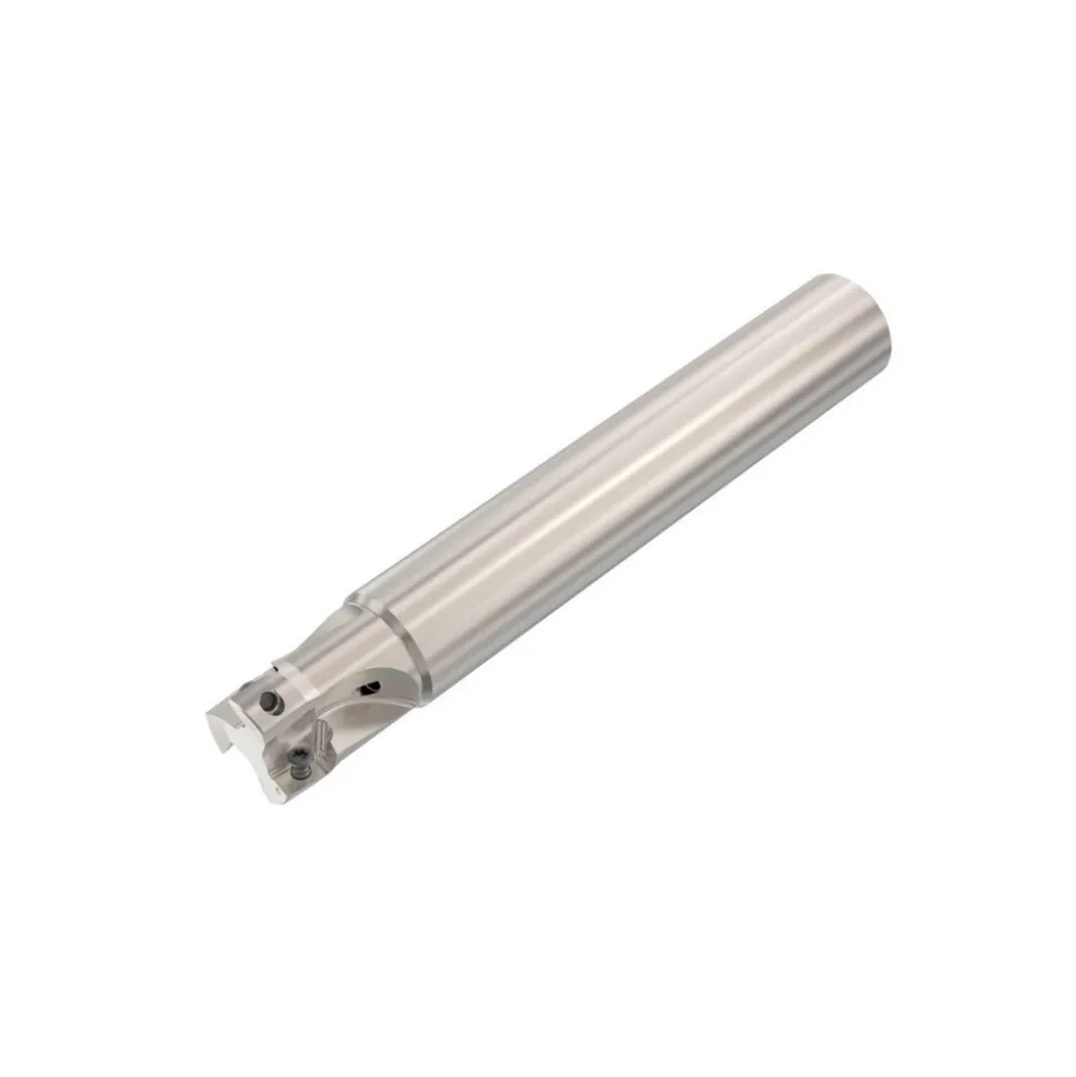 Indexable Square-Shoulder End Mill: R217.69-01.00-0-12-3AN, 1" Cut Dia, 0.433" Max Depth of Cut, 1" Dia Cylindrical Shank