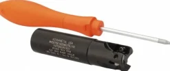 Indexable Square-Shoulder End Mill: M1D075E1003W075L110, 3/4" Cut Dia, 0.398" Max Depth of Cut, 3/4" Dia Weldon Flat Shank
