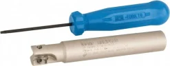 Indexable Square-Shoulder End Mill: HP E90AN-D.50-2-W.5-7, 1/2