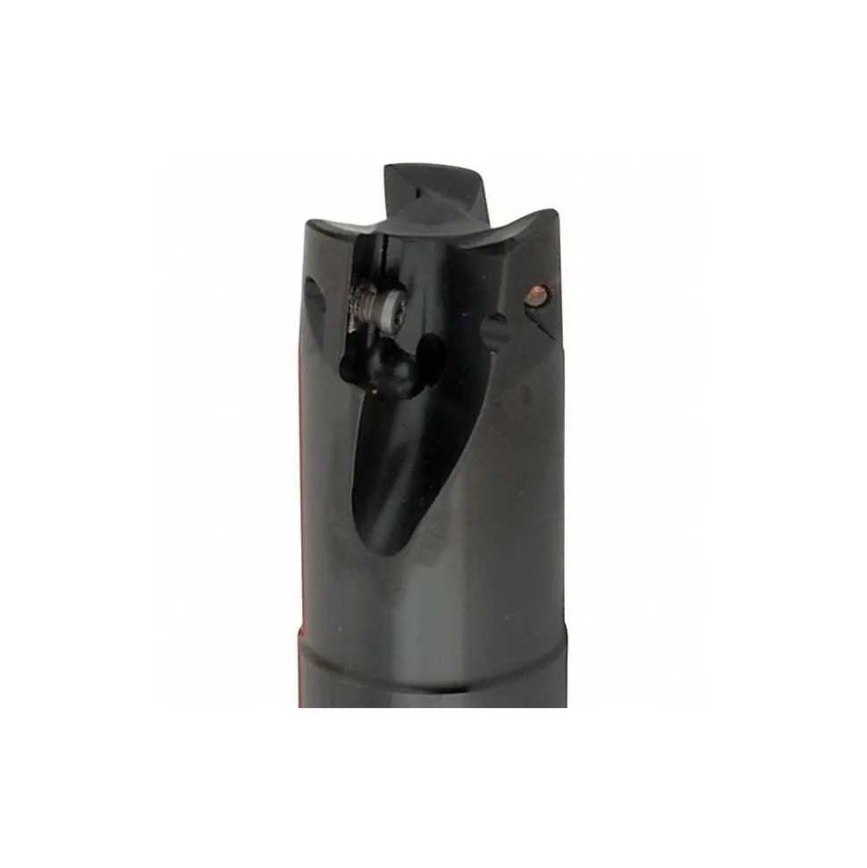 Indexable Square-Shoulder End Mill: M1D100E1403W100L175, 1" Cut Dia, 0.58" Max Depth of Cut, 1" Dia Weldon Flat Shank