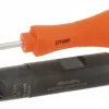 Indexable Square-Shoulder End Mill: M1D075E1402W075L175, 3/4" Cut Dia, 14.73 mm Max Depth of Cut, 3/4" Dia Weldon Flat Shank