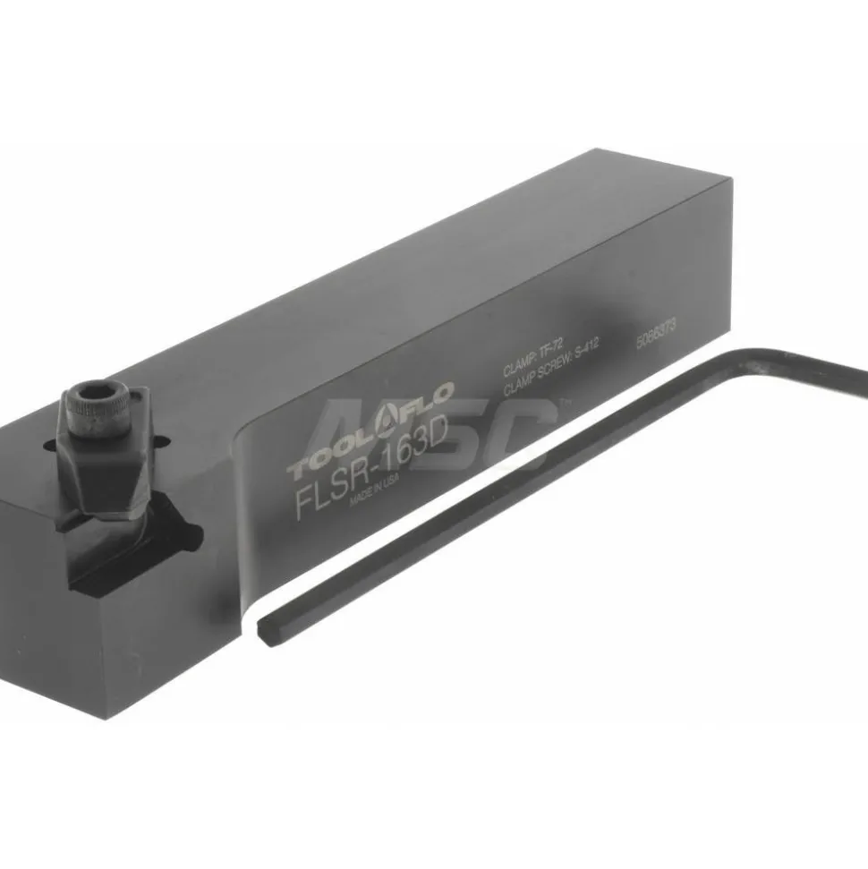 Indexable Threading Toolholder: External, Right Hand, 1 x 1" Shank