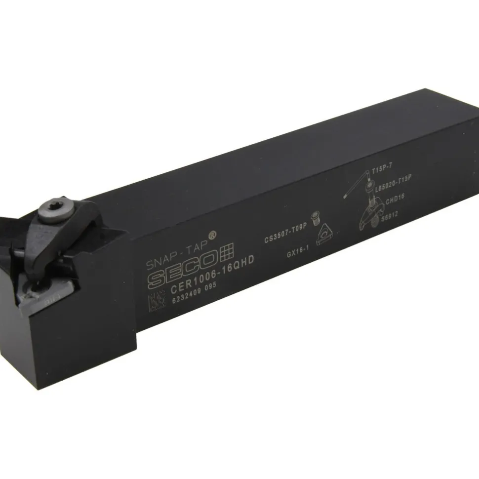Indexable Threading Toolholder: External, Right Hand, 1" Shank