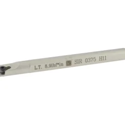 Indexable Threading Toolholder: Internal, Right Hand, 0.38 x 0.38" Shank