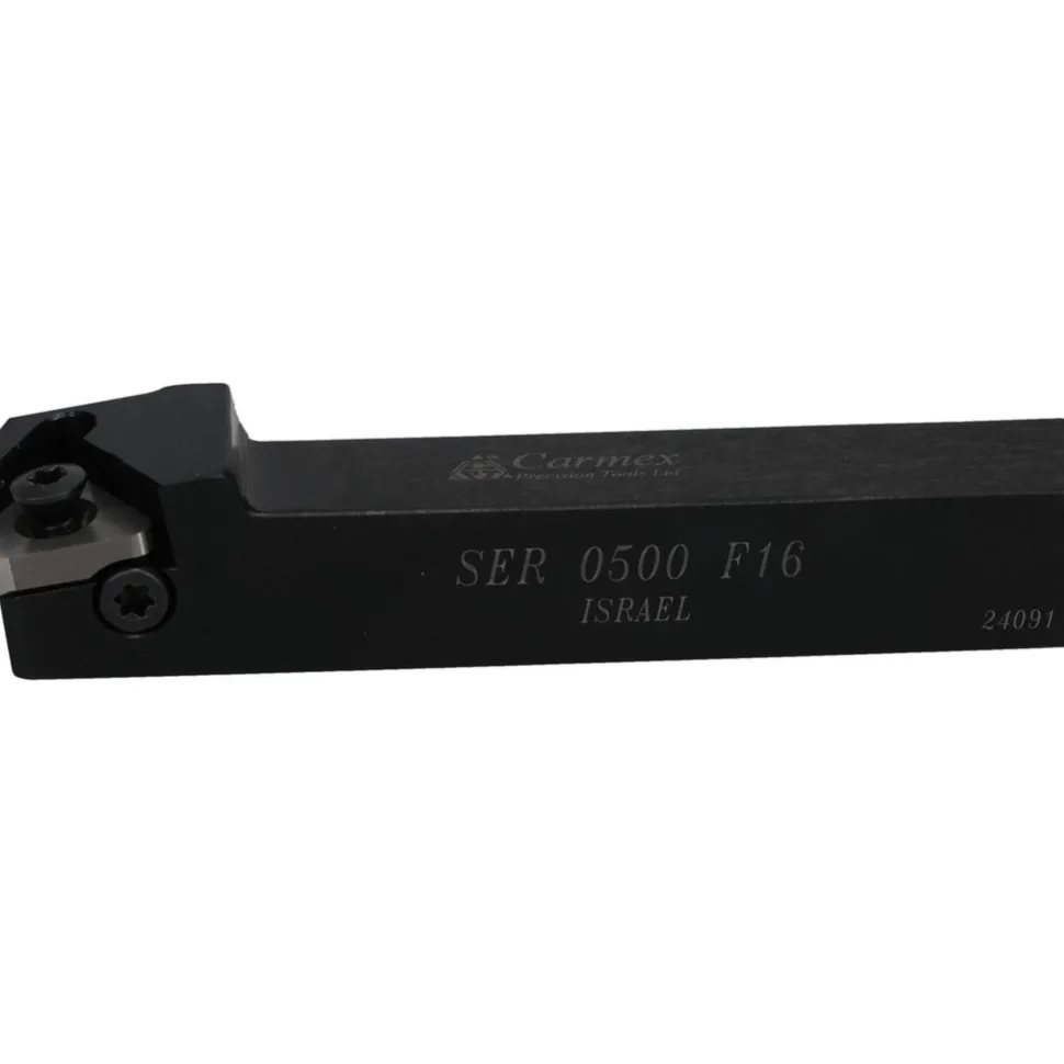 Indexable Threading Toolholder: External, Right Hand, Uses S16 Inserts, 1/2 x 1/2" Shank