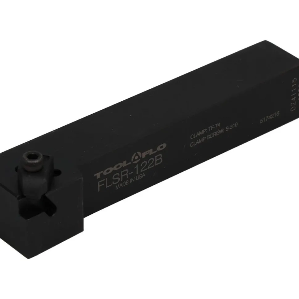 Indexable Threading Toolholder: External, Right Hand, 3/4 x 3/4" Shank
