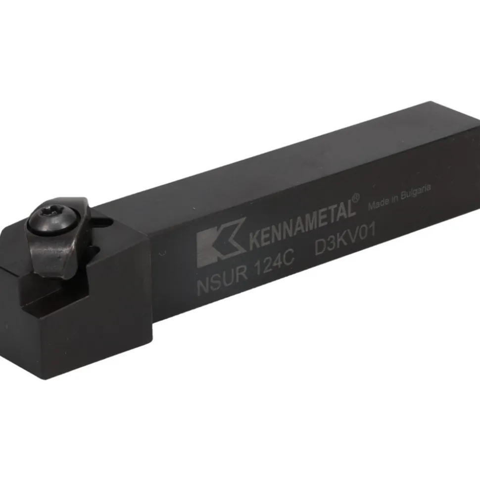 Indexable Threading Toolholder: External, Right Hand, 3/4 x 3/4" Shank