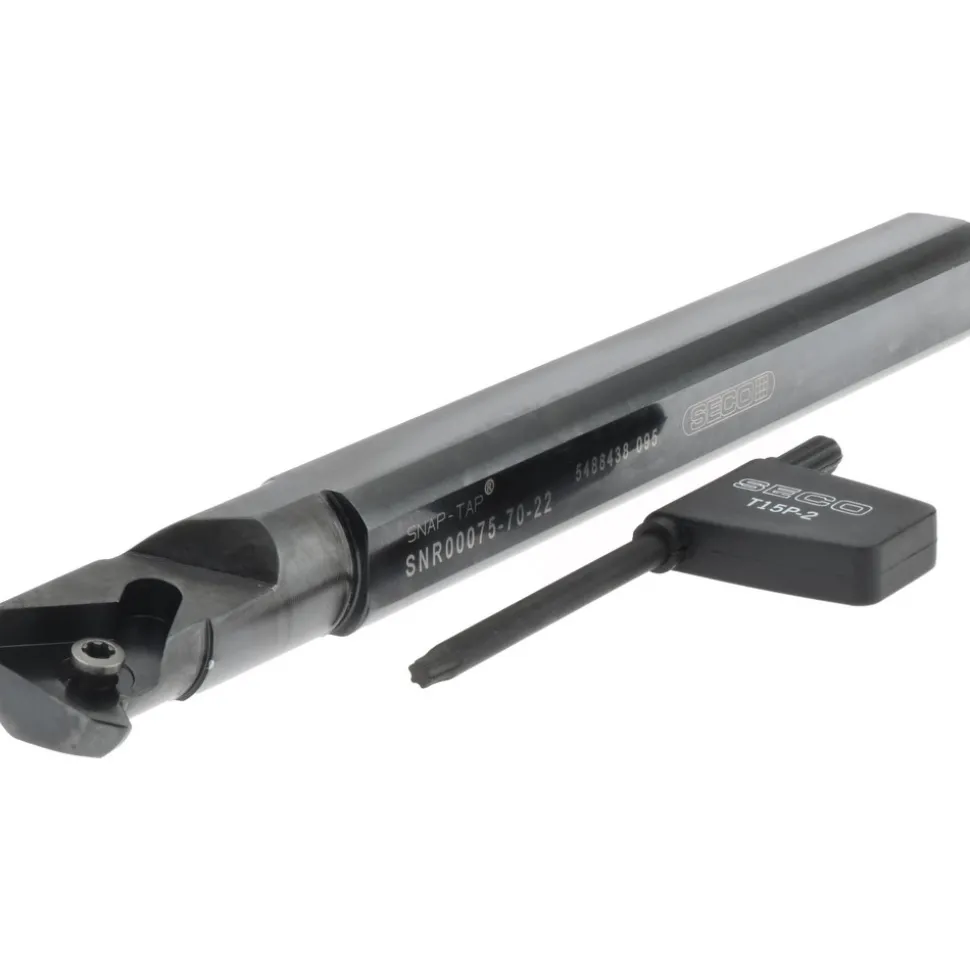 Indexable Threading Toolholder: Internal, Right Hand, 0.691 x 3/4" Shank