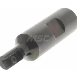 Indexable Thread Mill: 0.5" Cut Dia, 0.7" Max Hole Depth, Alloy Steel