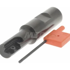 Indexable Thread Mill: 0.67" Cut Dia, 1.18" Max Hole Depth, Alloy Steel