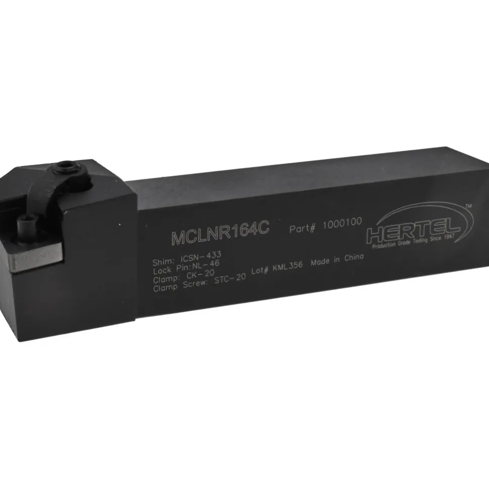 Indexable Turning Toolholder: MCLNR & L164C, Clamp & Screw