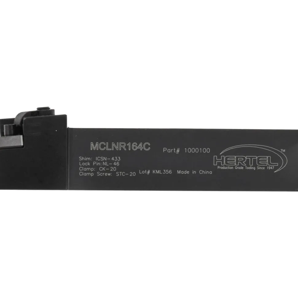 Indexable Turning Toolholder: MCLNR & L164C, Clamp & Screw