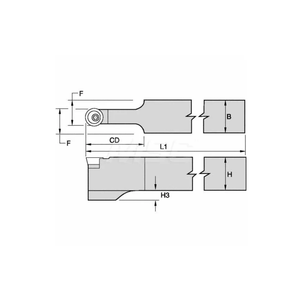 Indexable Turning Toolholder: Pin