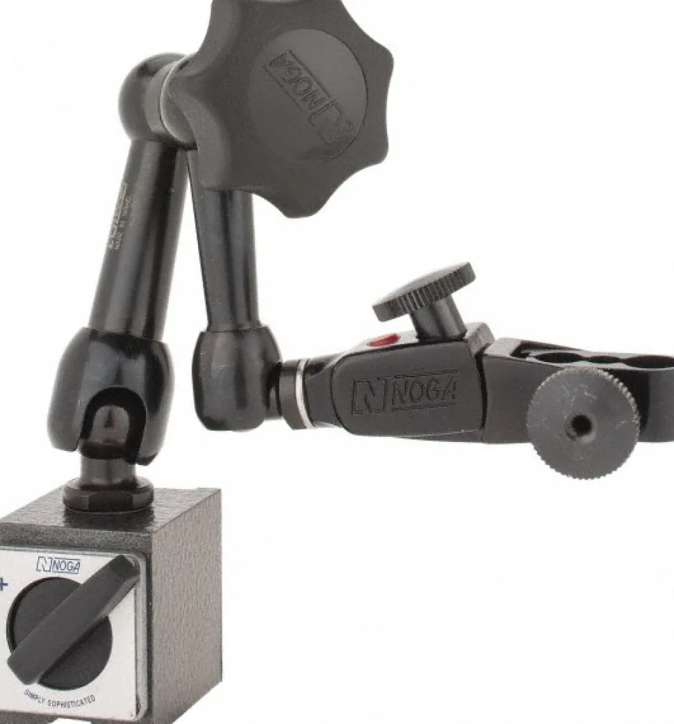 Indicator Positioner & Holder: Fine Adjustment, Includes Base